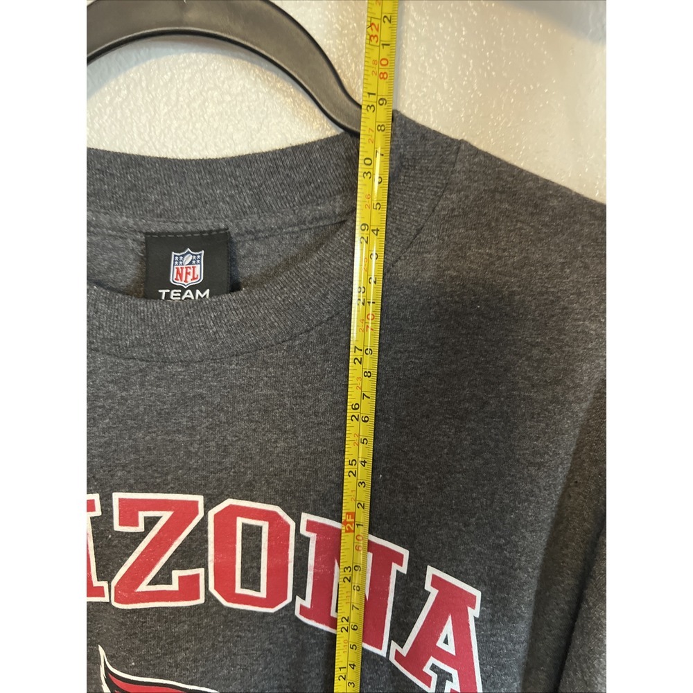Arizona Cardinals Football NFL Team Apparel Long Sleeve T-shirt Men's XL Gray - Picture 2 of 5